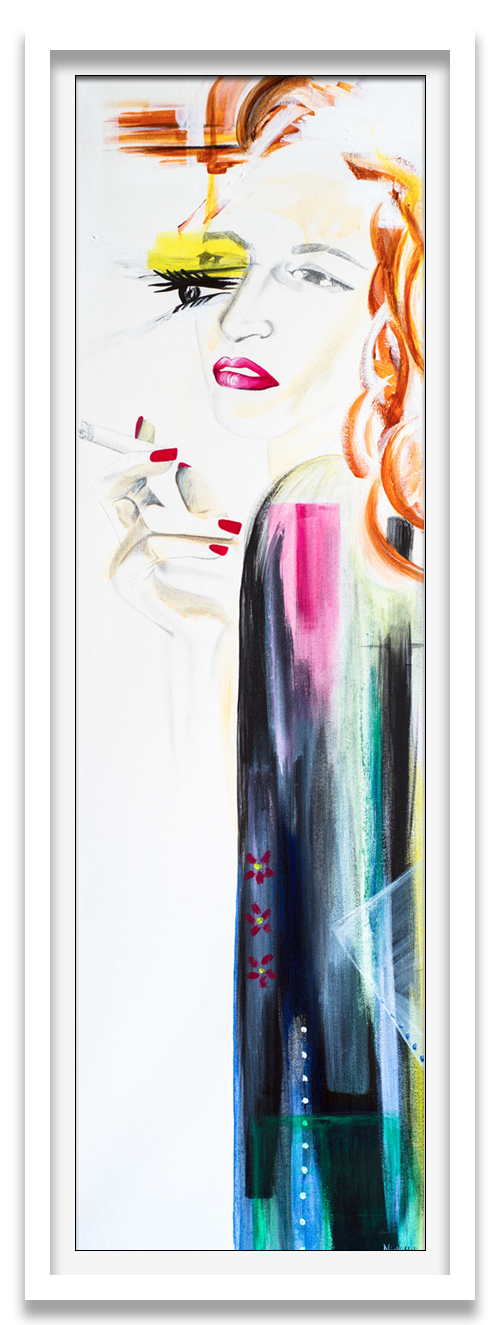Painting, Smokescreen | Nicky Hall Art
