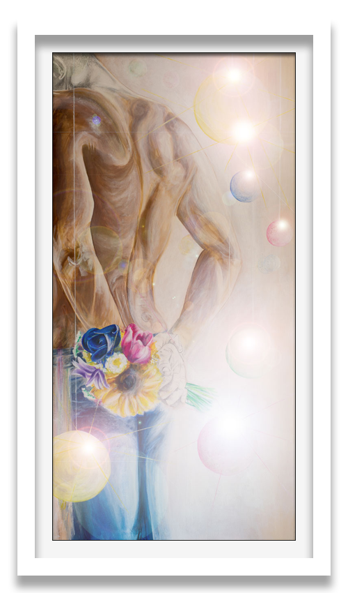 Painting, With Magic Soaking My Spine | Nicky Hall Art