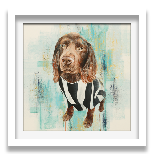 Painting, Newcastle Dog | Nicky Hall Art