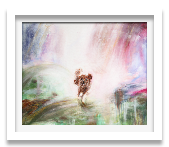Painting, Zoomies | Nicky Hall Art