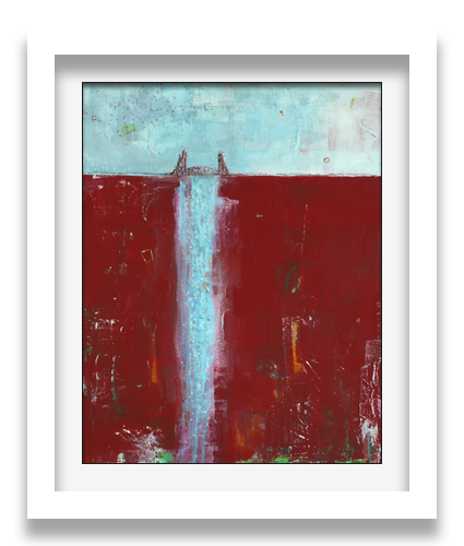 Painting, Newport Bridge | Nicky Hall