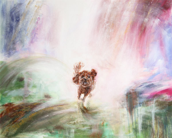 Painting, Zoomies | Nicky Hall Art