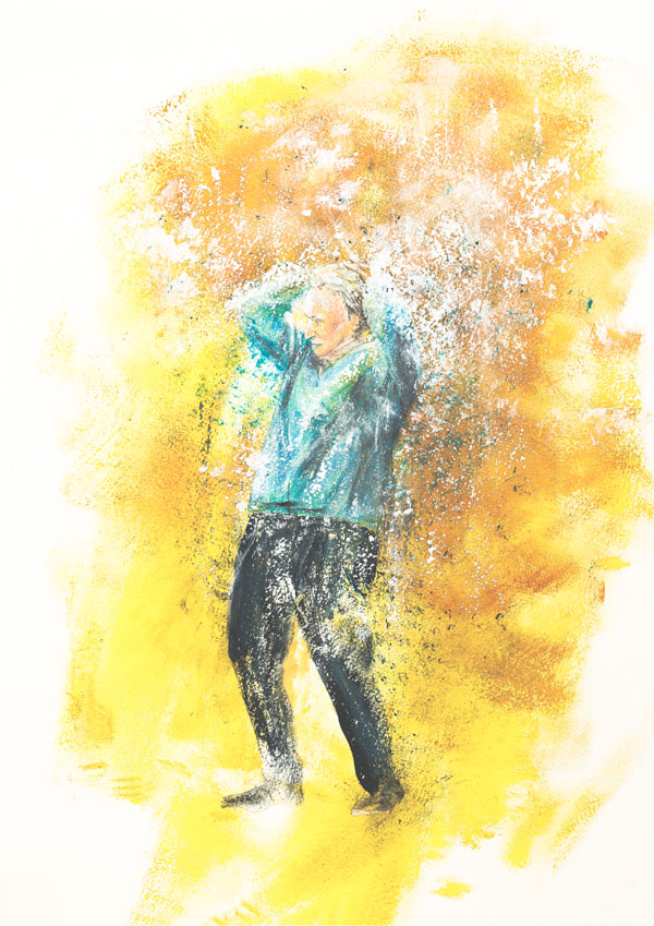 Painting, The Gaffer | Nicky Hall Art