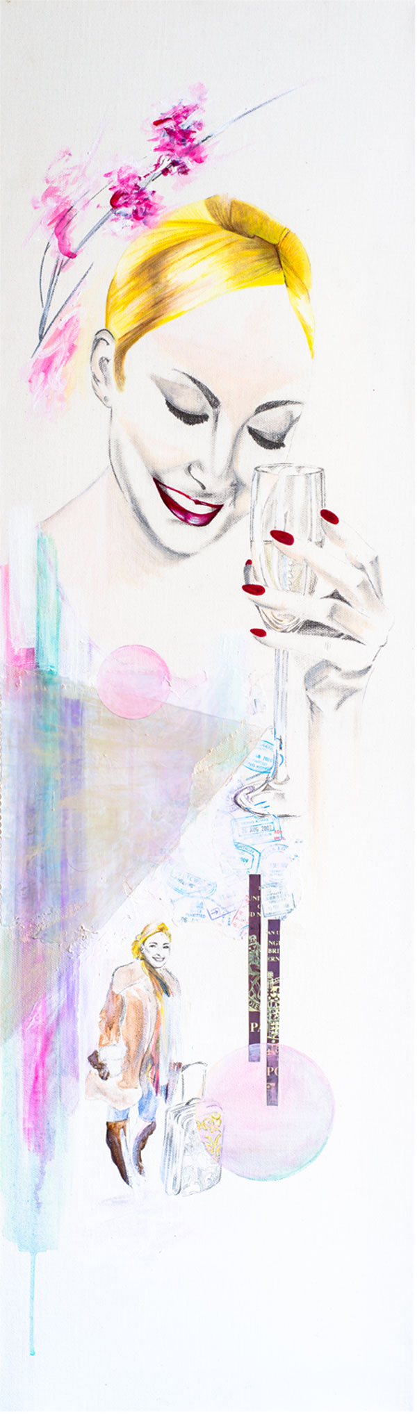 Painting, Vicky | Nicky Hall Art