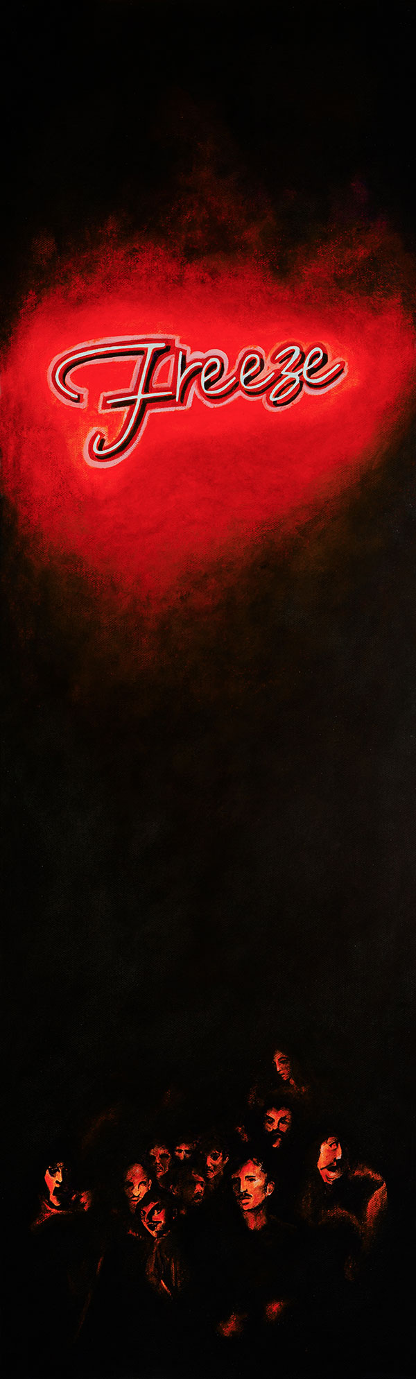 Painting, Freeze | Nicky Hall Art